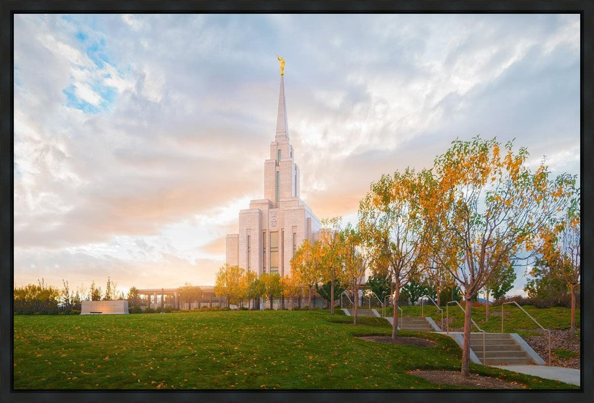 Oquirrh Mountain Hillside Gallery Wrap