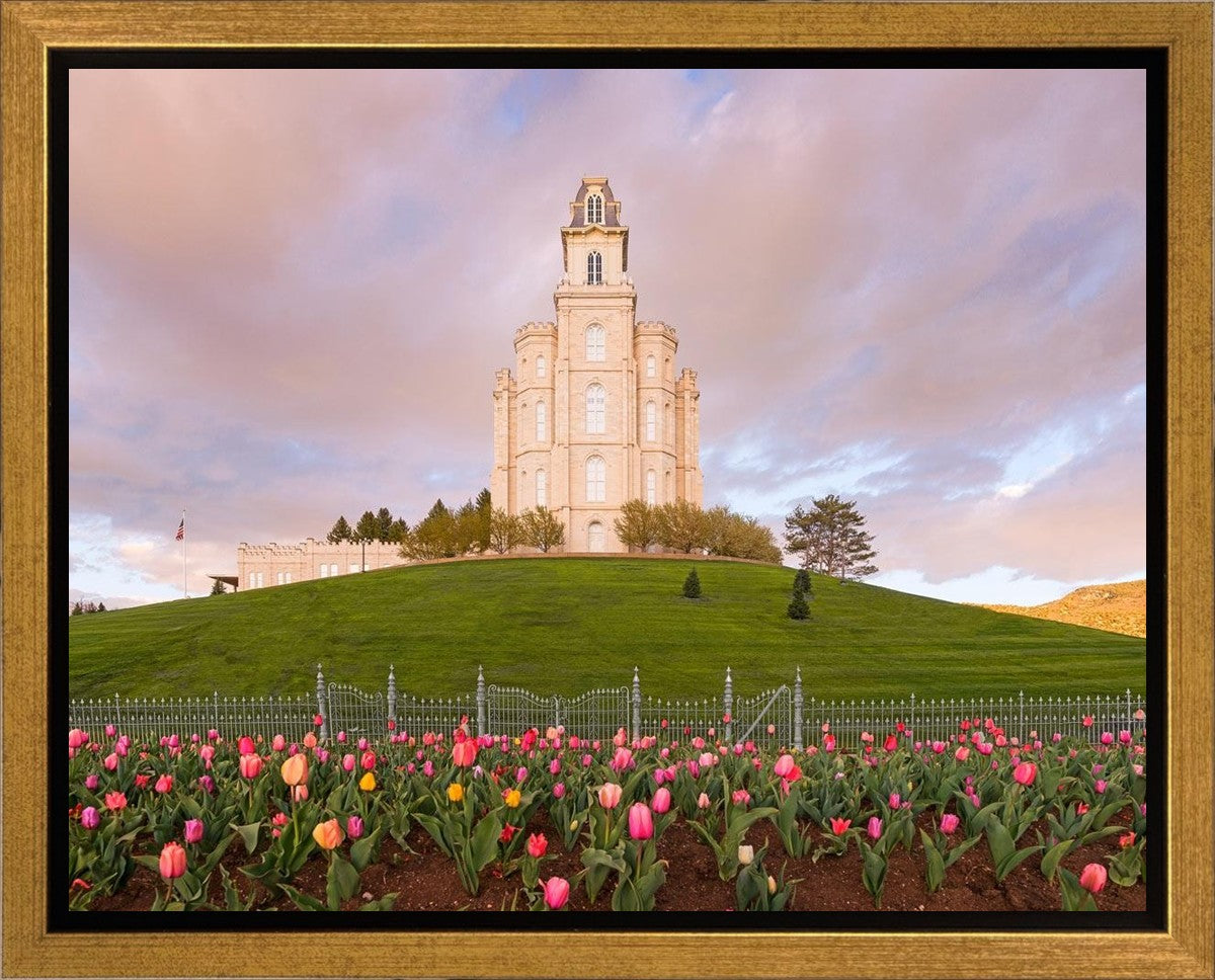 Manti Mount of Zion Gallery Wrap