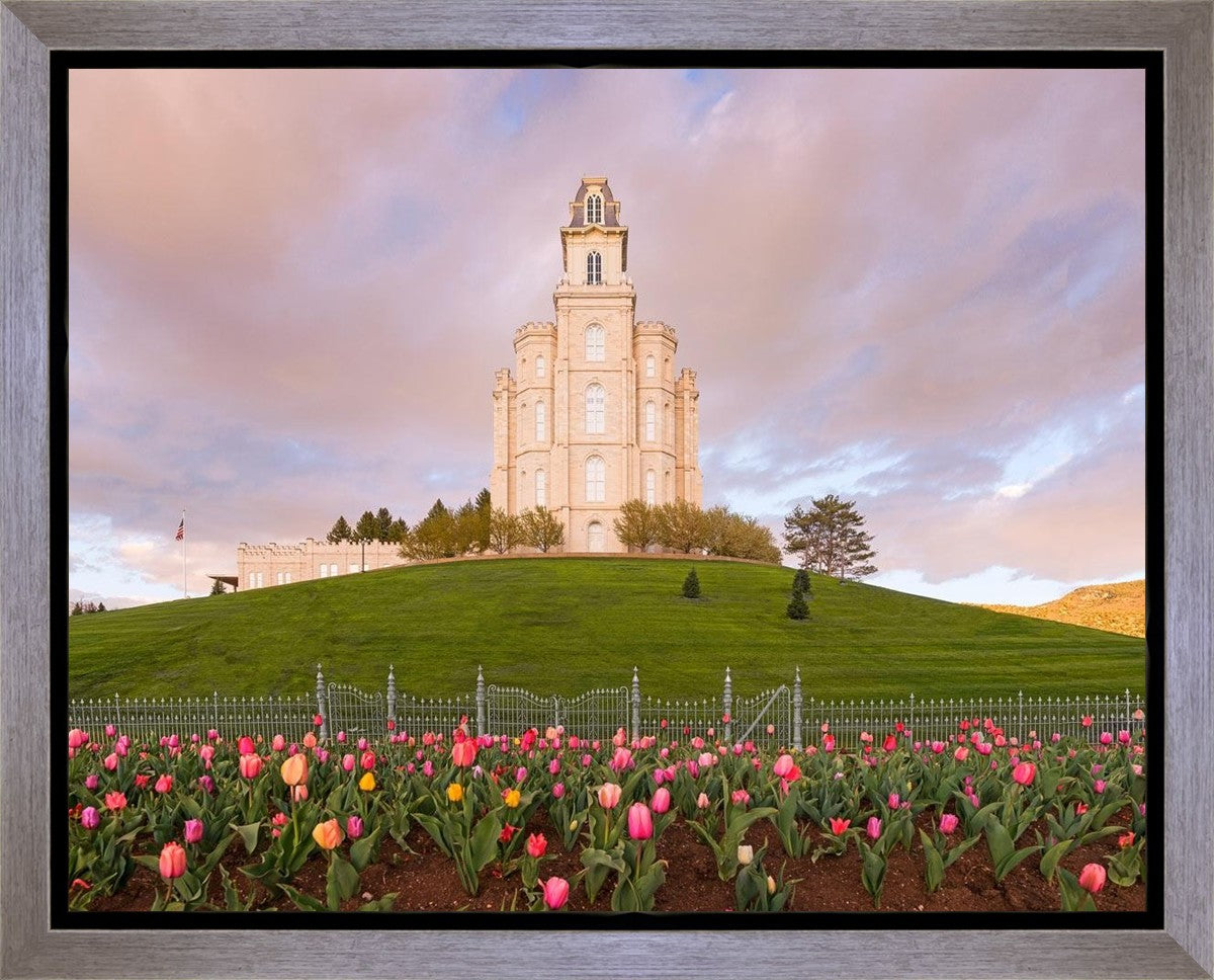 Manti Mount of Zion Gallery Wrap