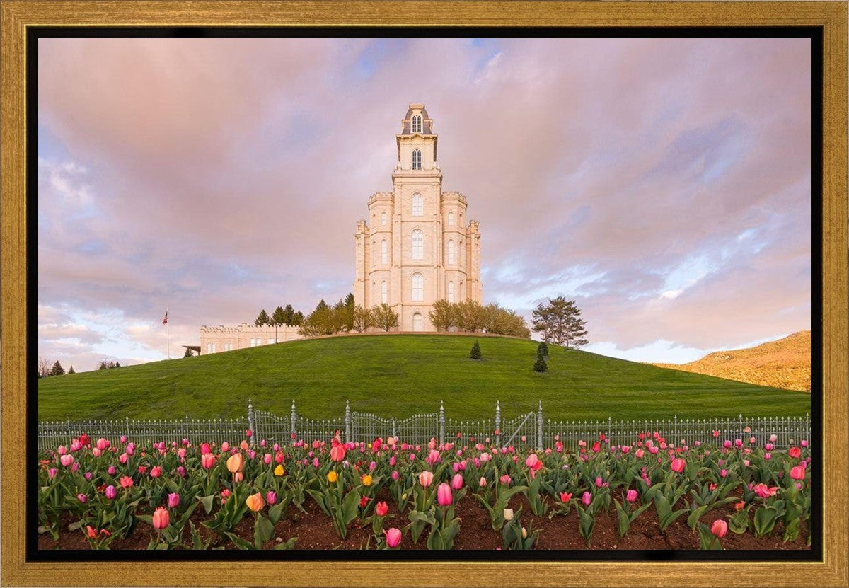 Manti Mount of Zion Gallery Wrap