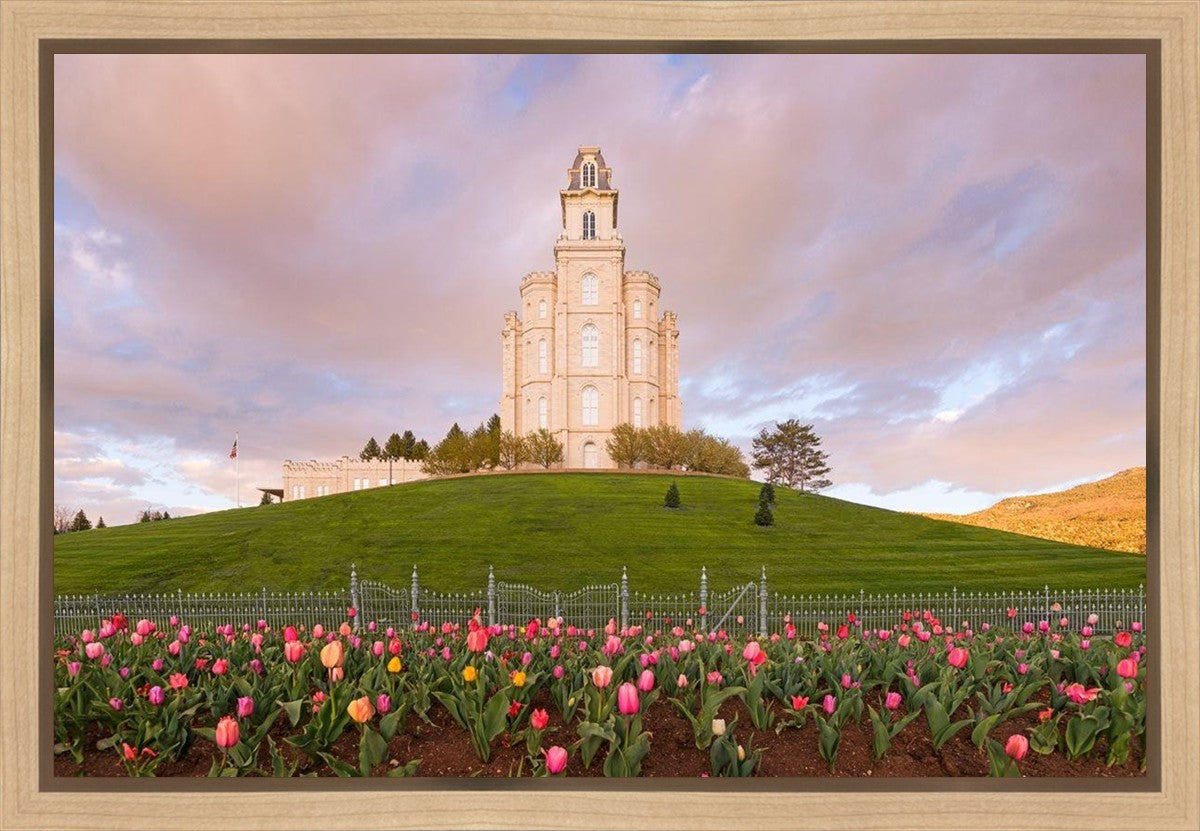 Manti Mount of Zion Gallery Wrap
