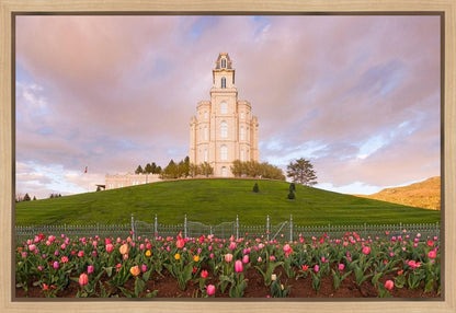 Manti Mount of Zion Gallery Wrap