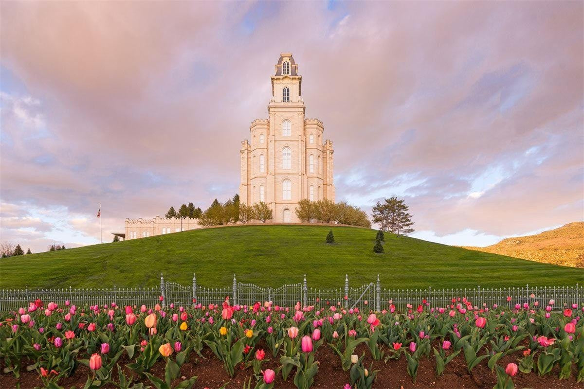 Manti Mount of Zion Gallery Wrap