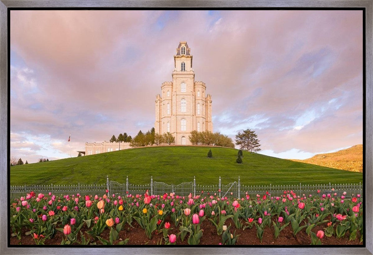 Manti Mount of Zion Gallery Wrap