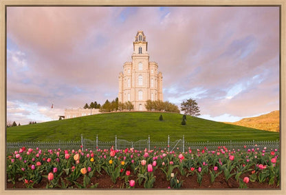 Manti Mount of Zion Gallery Wrap