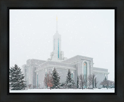 Mount Timpanogos Winter Gallery Wrap