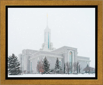 Mount Timpanogos Winter Gallery Wrap