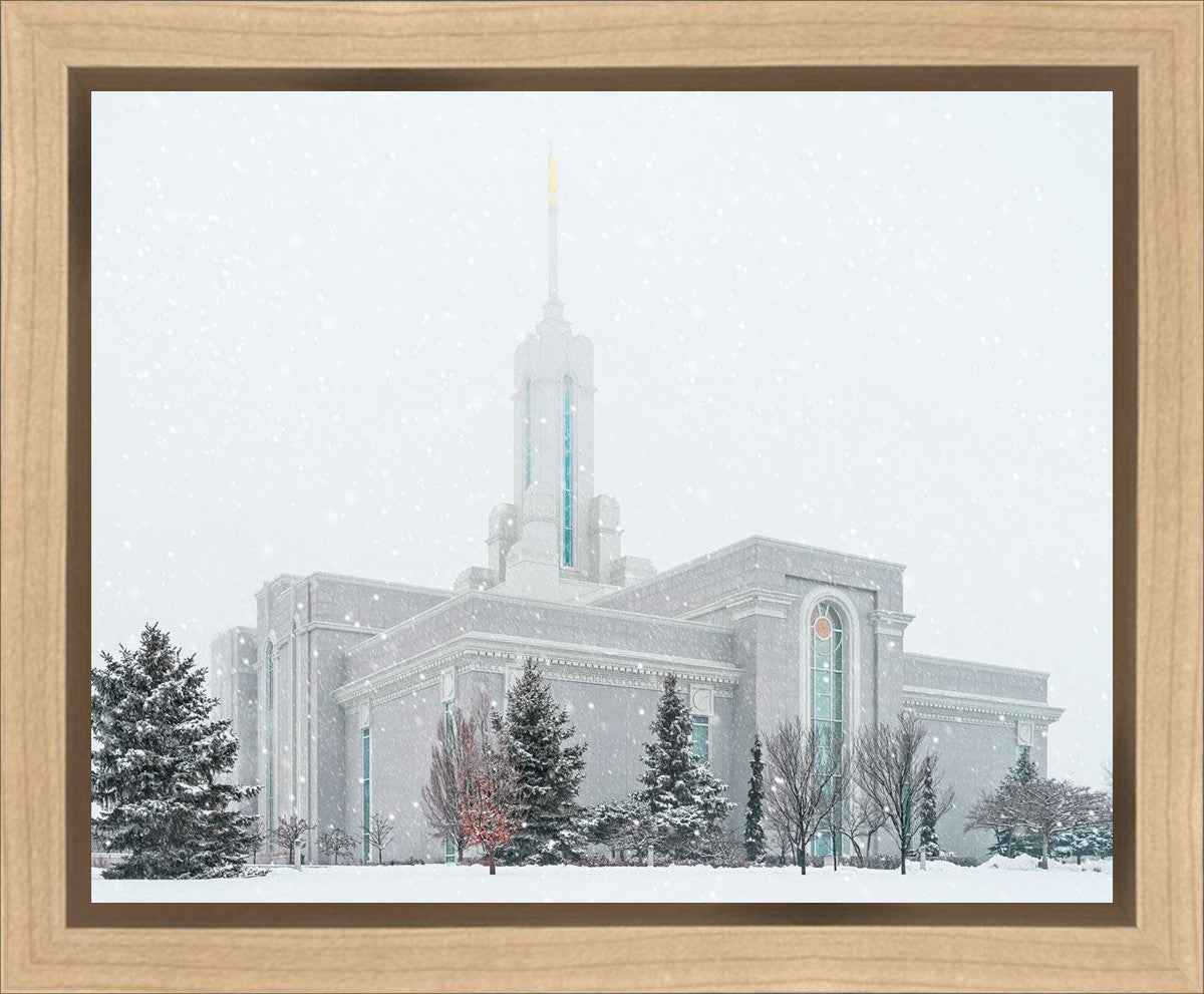 Mount Timpanogos Winter Gallery Wrap