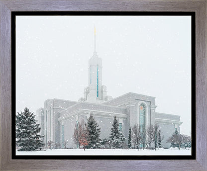 Mount Timpanogos Winter Gallery Wrap