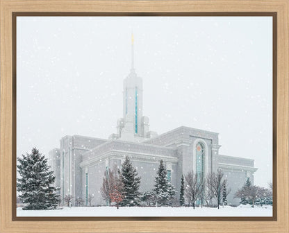 Mount Timpanogos Winter Gallery Wrap