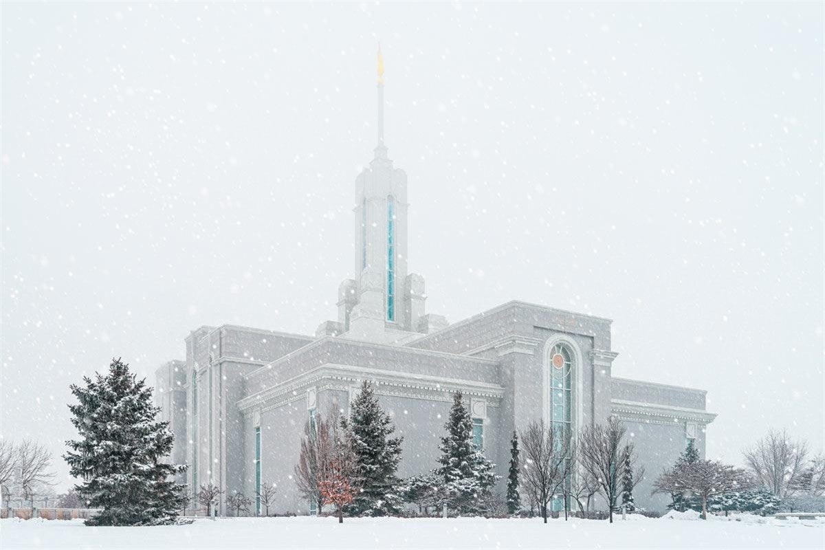 Mount Timpanogos Winter Gallery Wrap