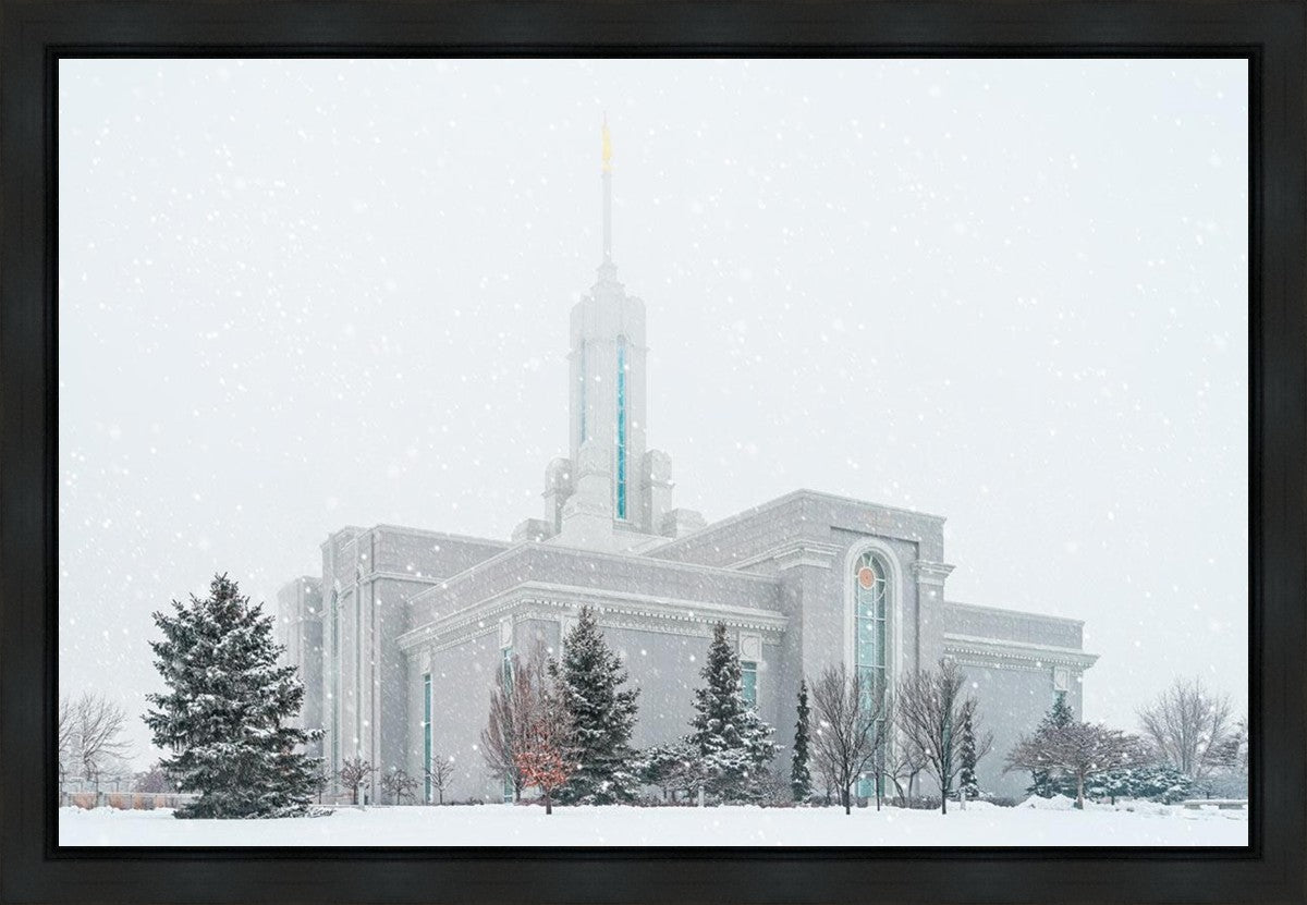 Mount Timpanogos Winter Gallery Wrap