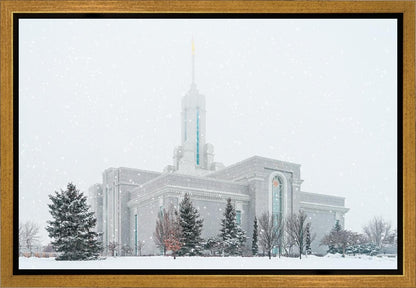 Mount Timpanogos Winter Gallery Wrap