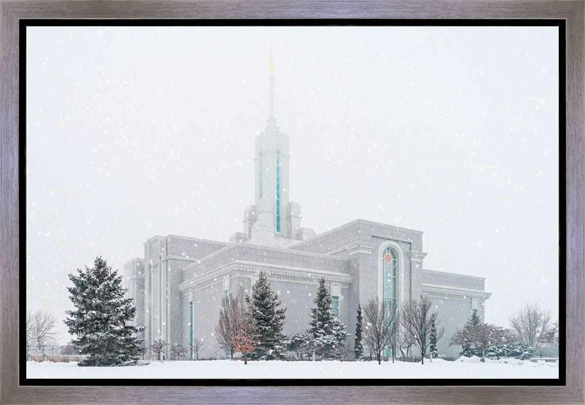 Mount Timpanogos Winter Gallery Wrap