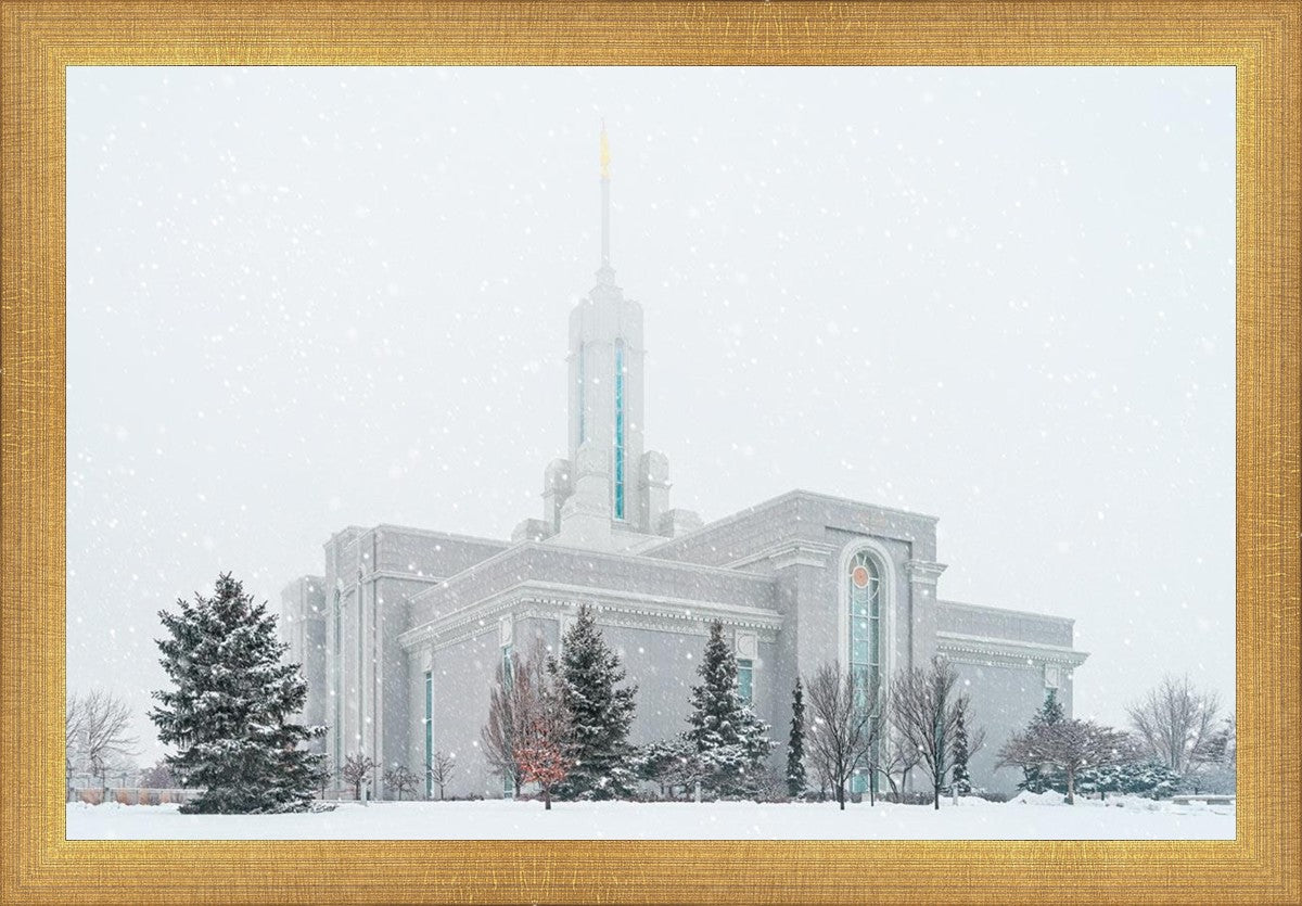 Mount Timpanogos Winter