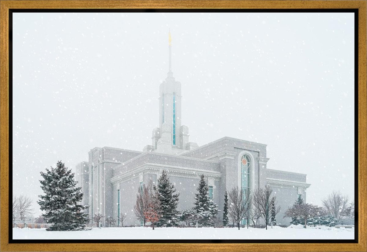 Mount Timpanogos Winter Gallery Wrap