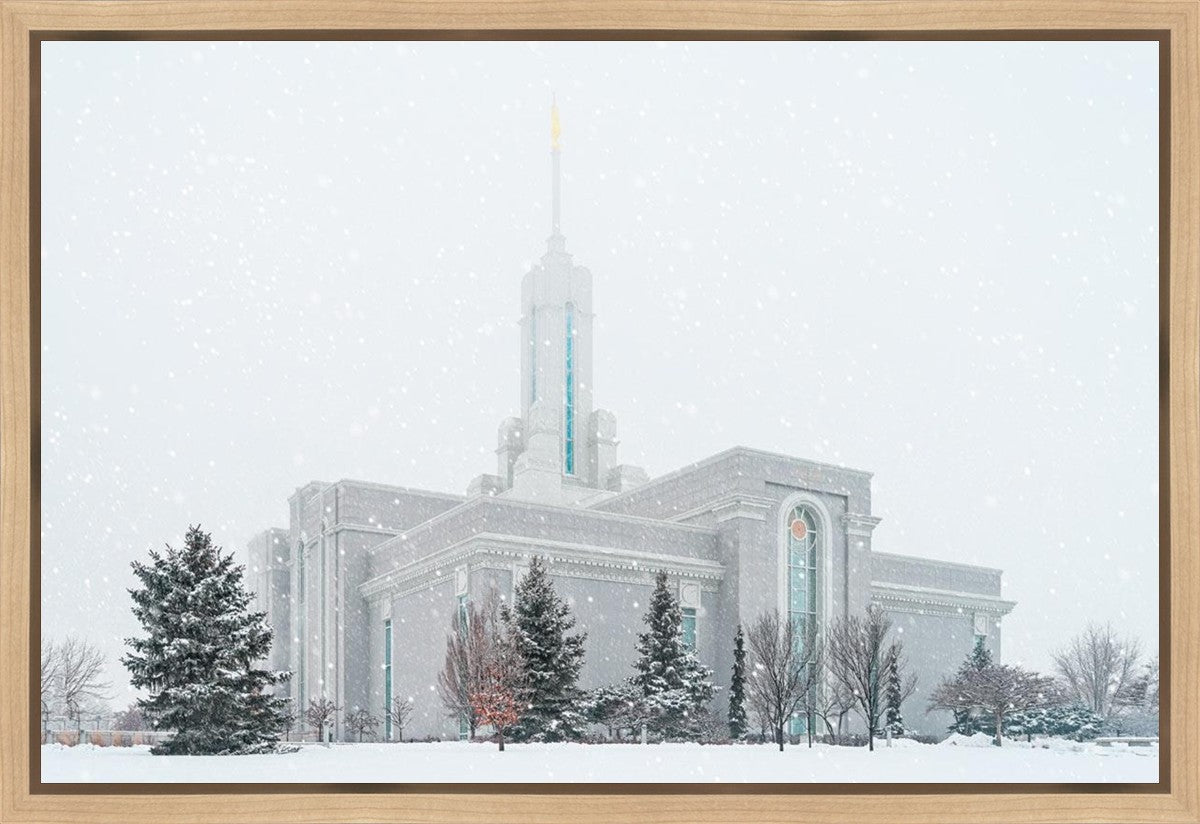 Mount Timpanogos Winter Gallery Wrap