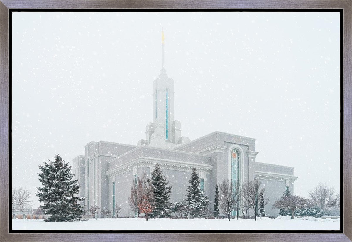 Mount Timpanogos Winter Gallery Wrap