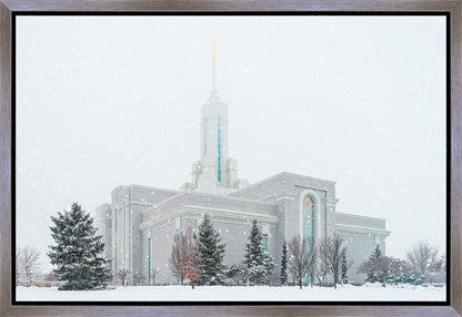Mount Timpanogos Winter Gallery Wrap