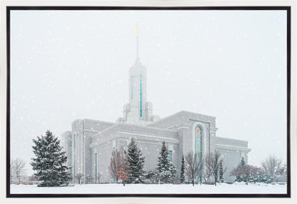 Mount Timpanogos Winter Gallery Wrap
