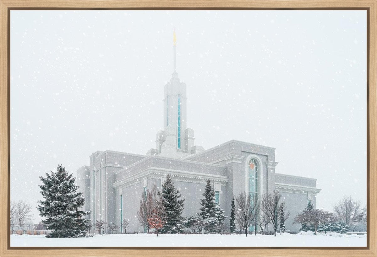 Mount Timpanogos Winter Gallery Wrap