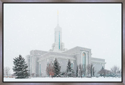 Mount Timpanogos Winter Gallery Wrap