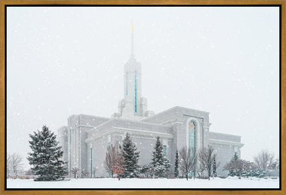 Mount Timpanogos Winter Gallery Wrap