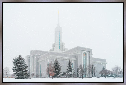 Mount Timpanogos Winter Gallery Wrap
