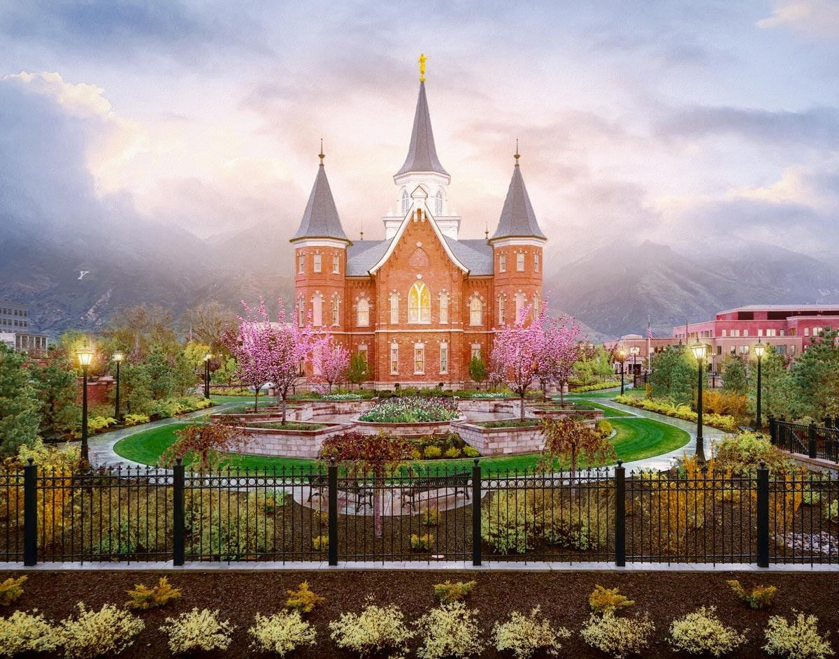 Provo City Center Arise and Stand Forth Gallery Wrap
