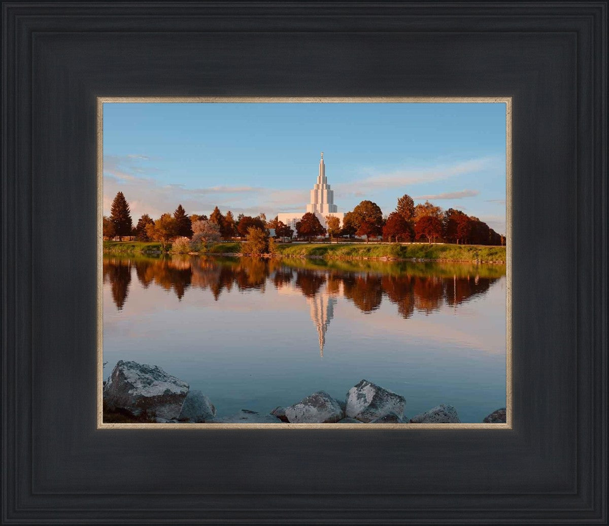 Idaho Falls Sunset on the River
