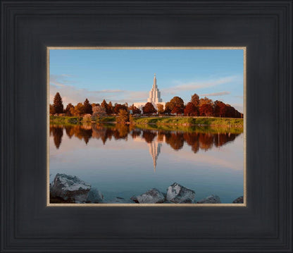 Idaho Falls Sunset on the River