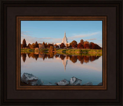 Idaho Falls Sunset on the River