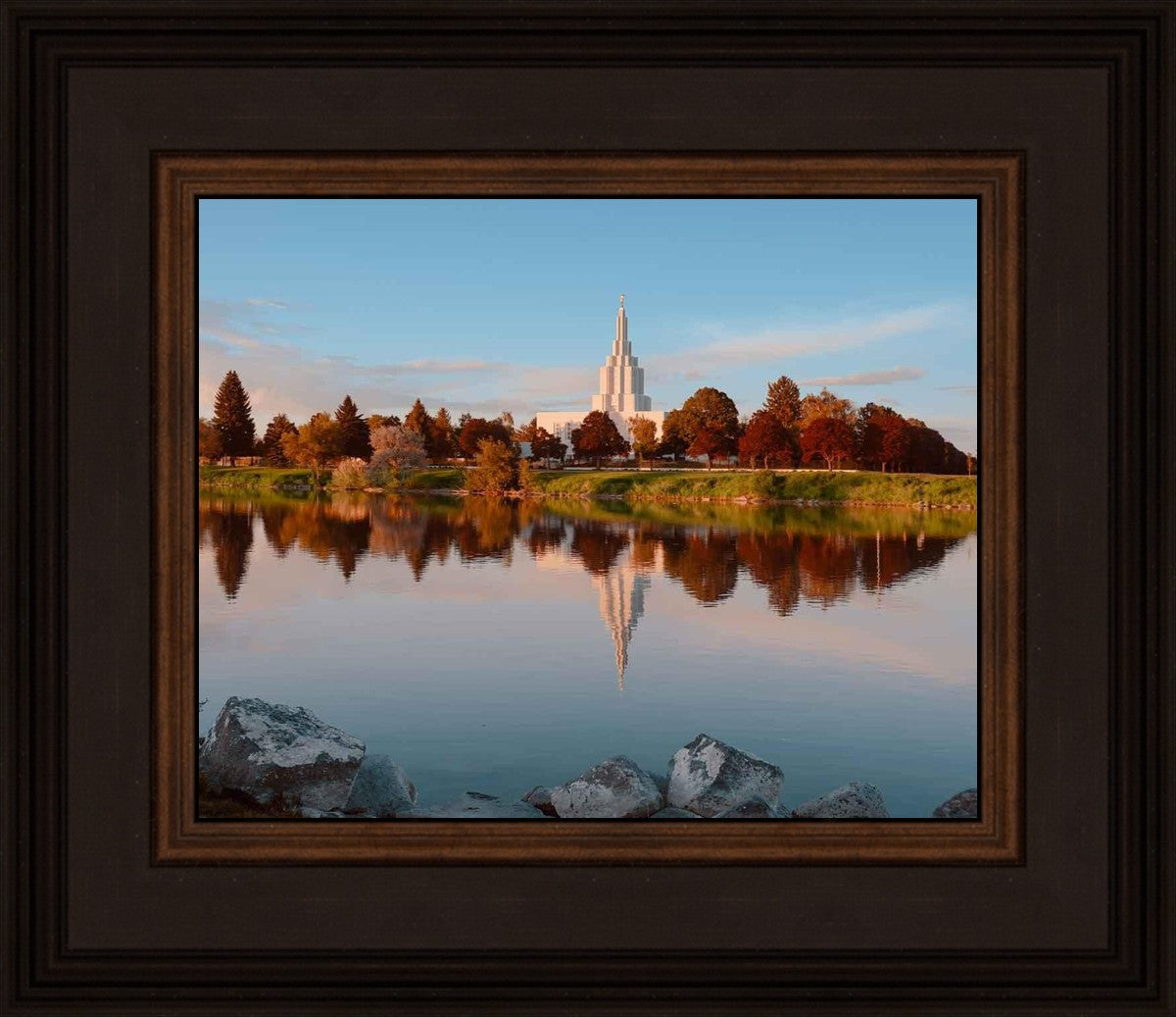 Idaho Falls Sunset on the River