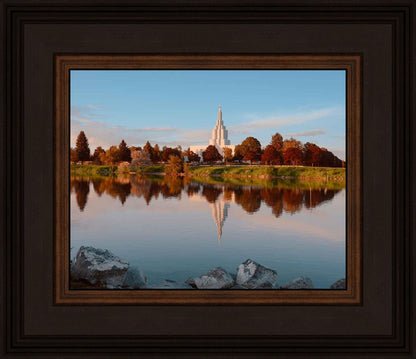 Idaho Falls Sunset on the River