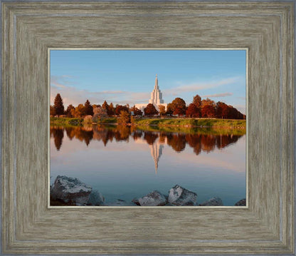 Idaho Falls Sunset on the River