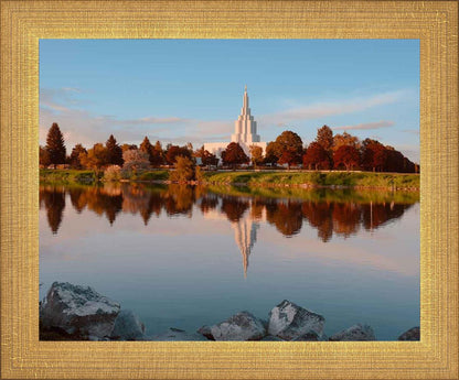 Idaho Falls Sunset on the River