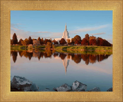 Idaho Falls Sunset on the River