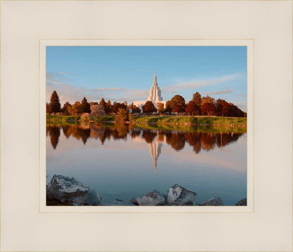 Idaho Falls Sunset on the River