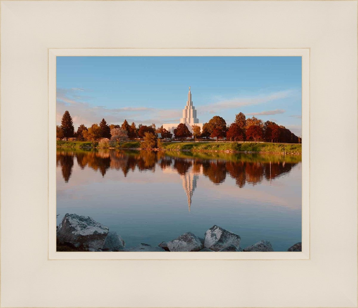 Idaho Falls Sunset on the River