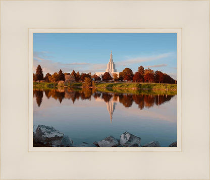 Idaho Falls Sunset on the River