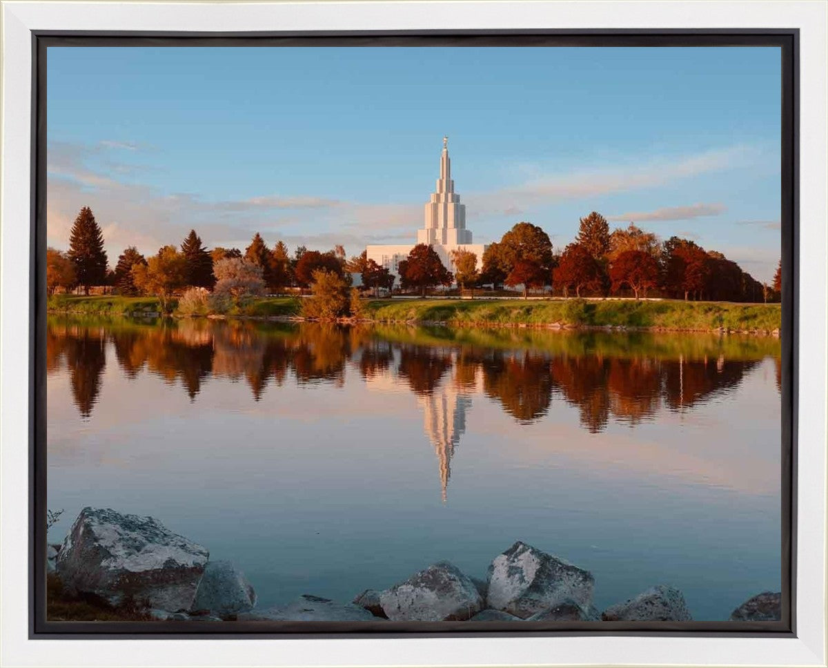 Idaho Falls Sunset on the River