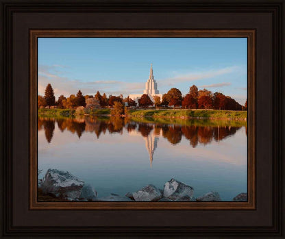 Idaho Falls Sunset on the River