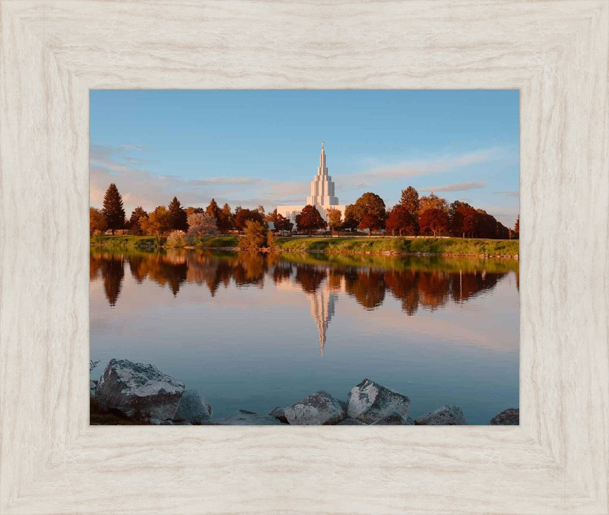Idaho Falls Sunset on the River