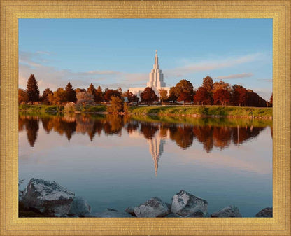 Idaho Falls Sunset on the River