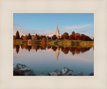 Idaho Falls Sunset on the River