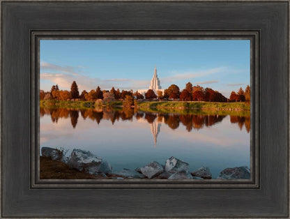 Idaho Falls Sunset on the River