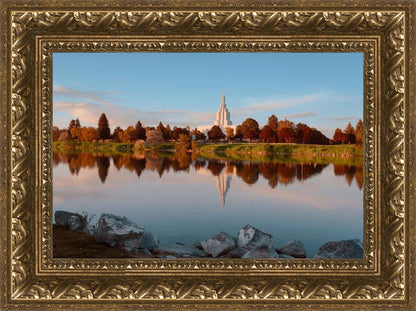 Idaho Falls Sunset on the River