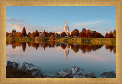 Idaho Falls Sunset on the River