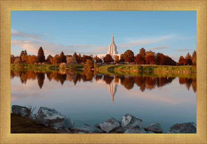 Idaho Falls Sunset on the River