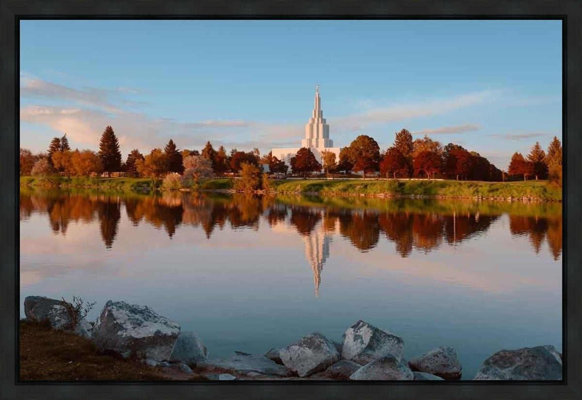 Idaho Falls Sunset on the River